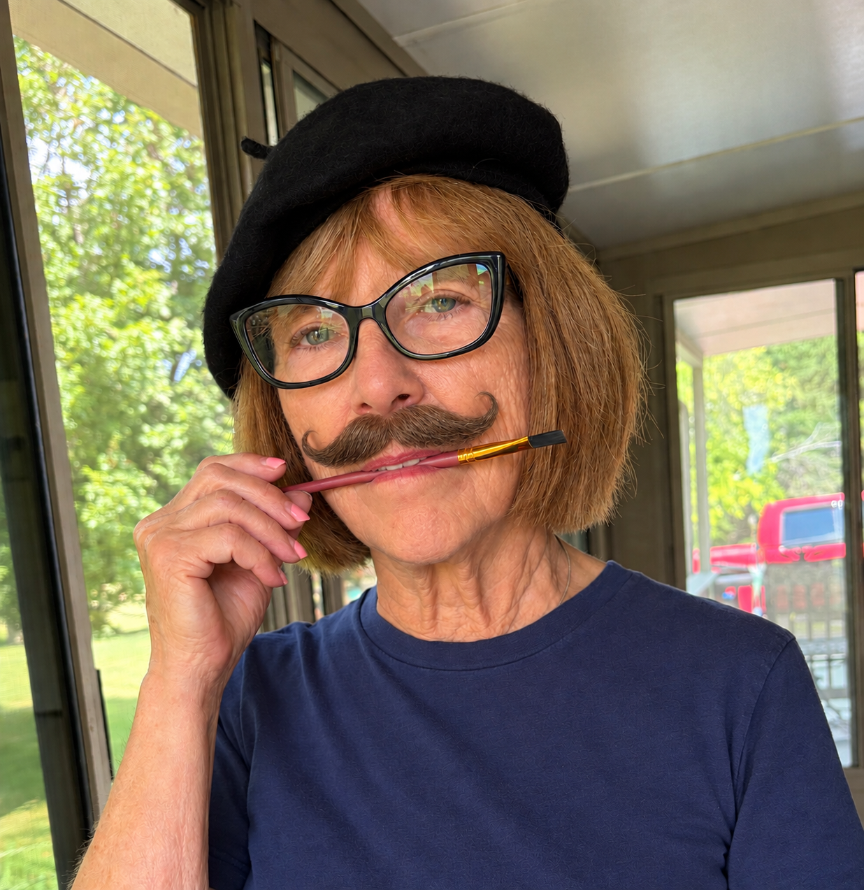 Home me mustache